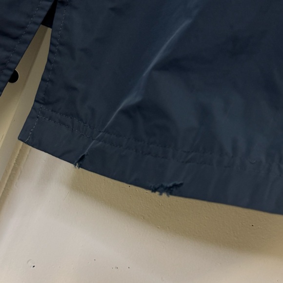 Barbour Women's Lothian Showerproof Longline Rain Jacket Navy 1X LSP0051NY51 - Picture 13 of 14